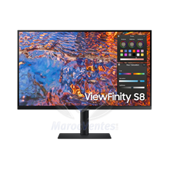 SAMSUNG Moniteur Flat anti-reflet ViewFinity S80P 32'' 16:9 3-Borderless HAS USB-C UHD 12M LS32B800PXPXEN